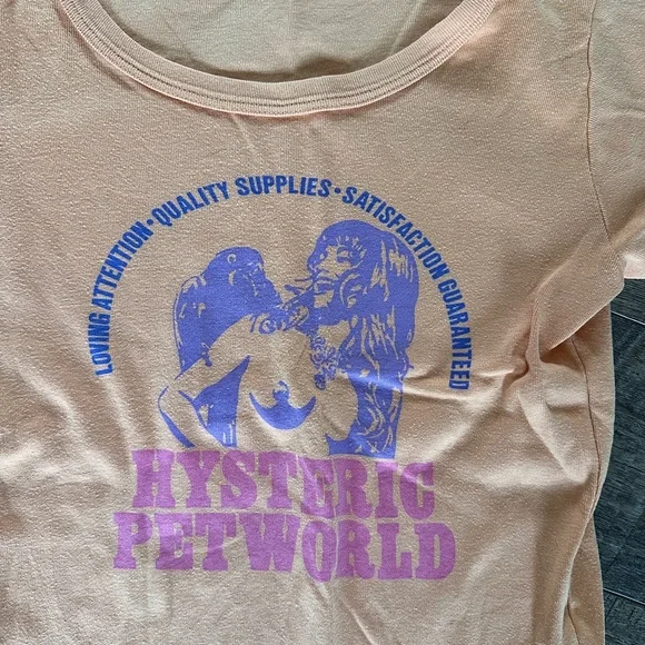 VINTAGE RARE Hysteric glamour petworld tee - Picture 2 of 3